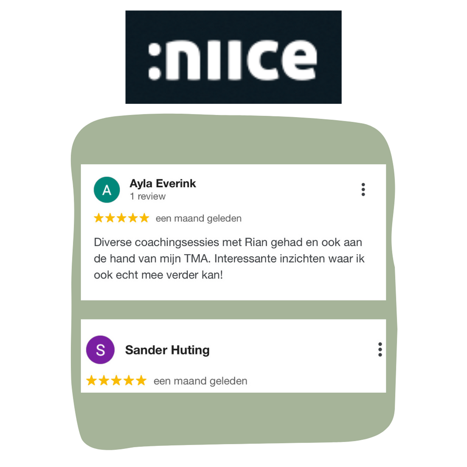 Review Niice Ayla en Sander